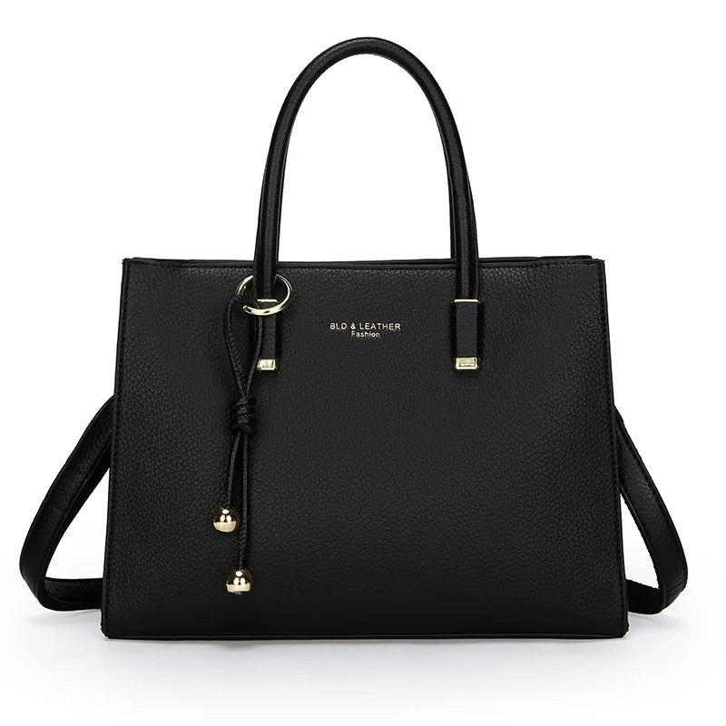 Luxury Leather Tote Bag – Shoulder & Crossbody