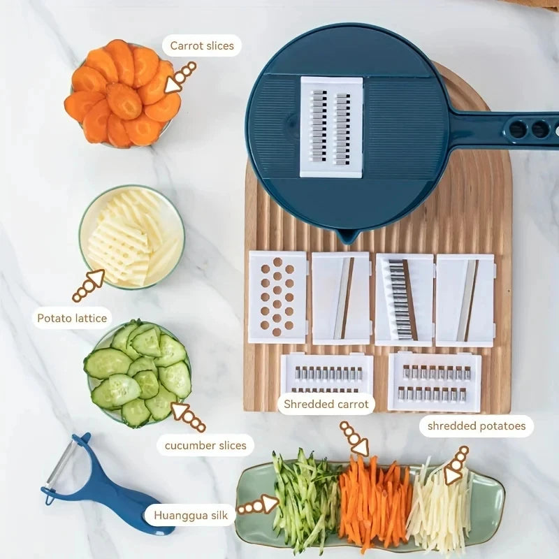 9-in-1 Vegetable Cutter & Slicer