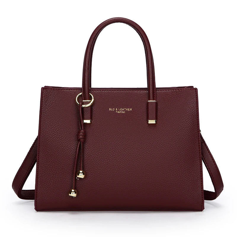 Luxury Leather Tote Bag – Shoulder & Crossbody