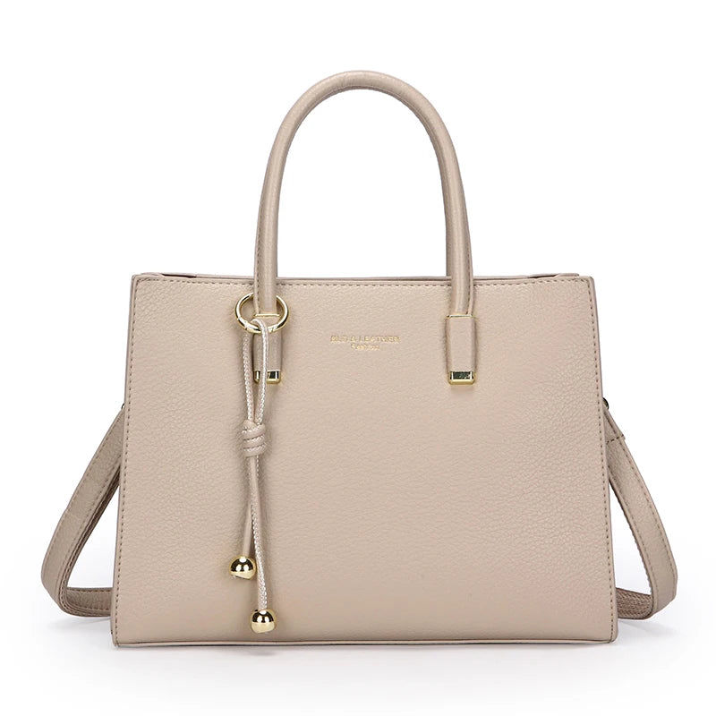 Luxury Leather Tote Bag – Shoulder & Crossbody