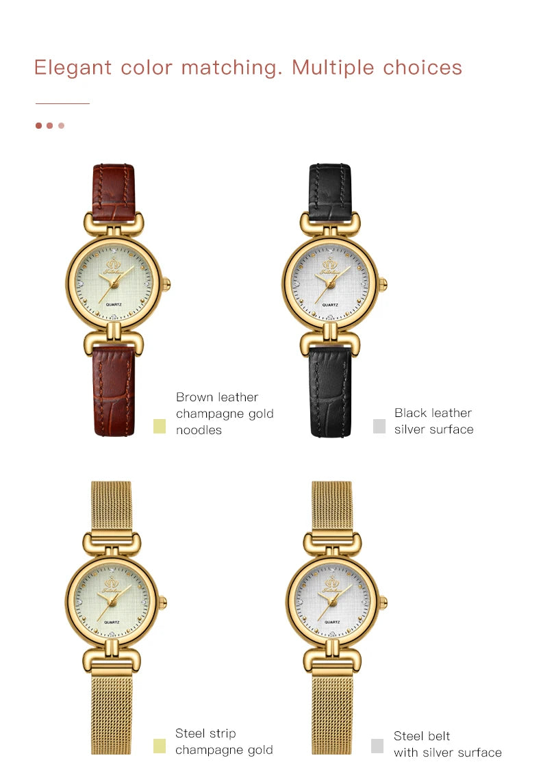 FATELOVE 905 Elegant Quartz Watch – Waterproof with Box