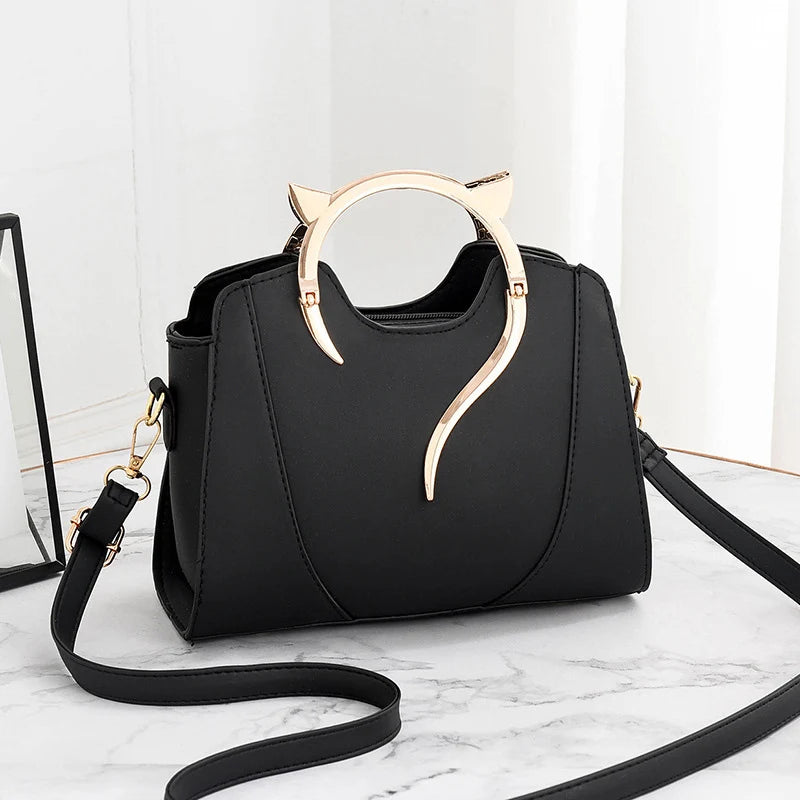 Women's Cat-Handle Crossbody Bag