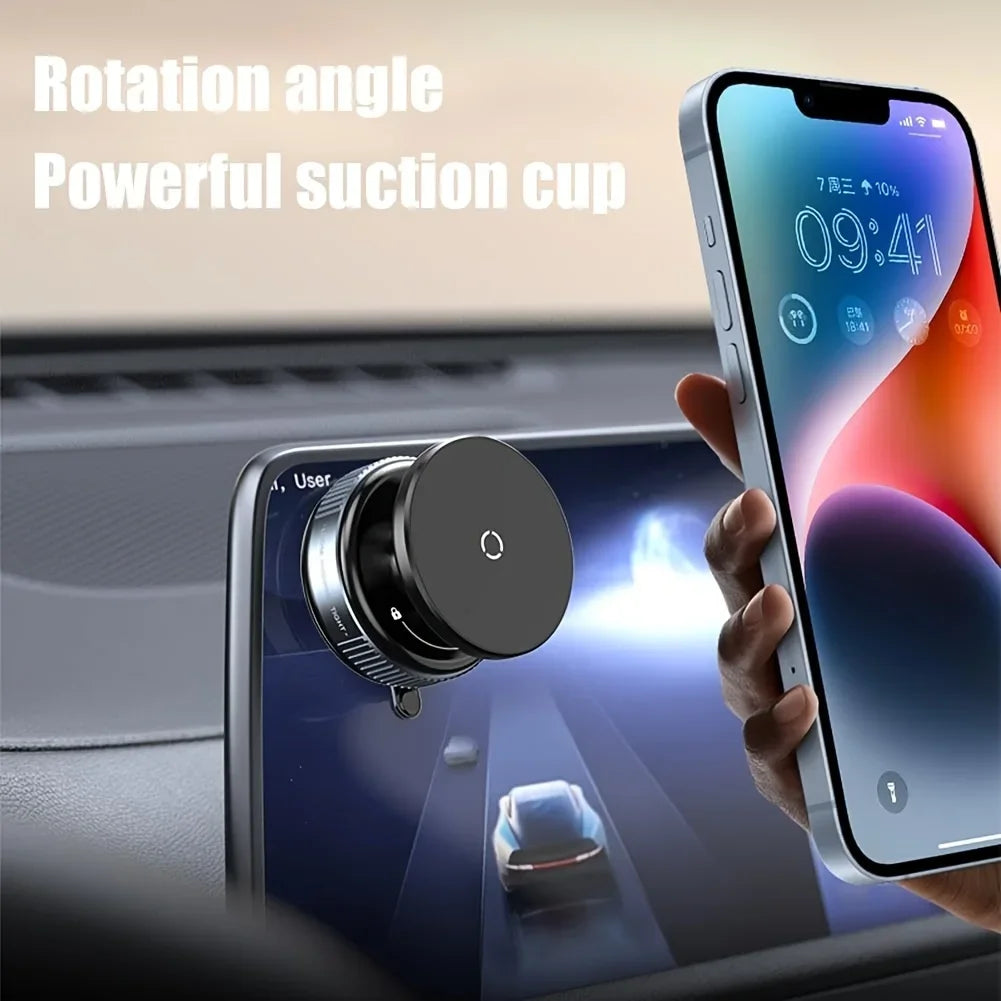 Suction phone holder