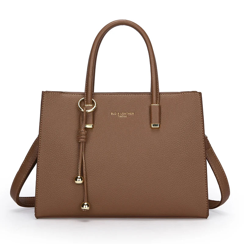 Luxury Leather Tote Bag – Shoulder & Crossbody