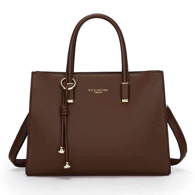 Luxury Leather Tote Bag – Shoulder & Crossbody
