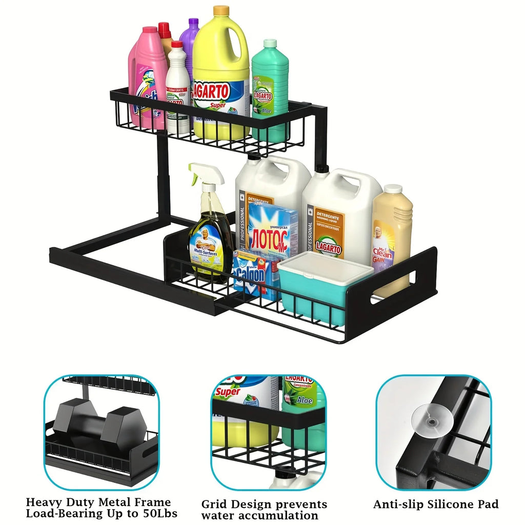 PureSlide Under-Sink Organizer