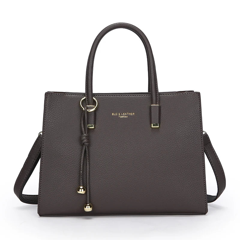 Luxury Leather Tote Bag – Shoulder & Crossbody