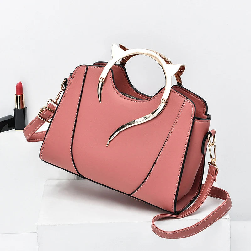 Women's Cat-Handle Crossbody Bag