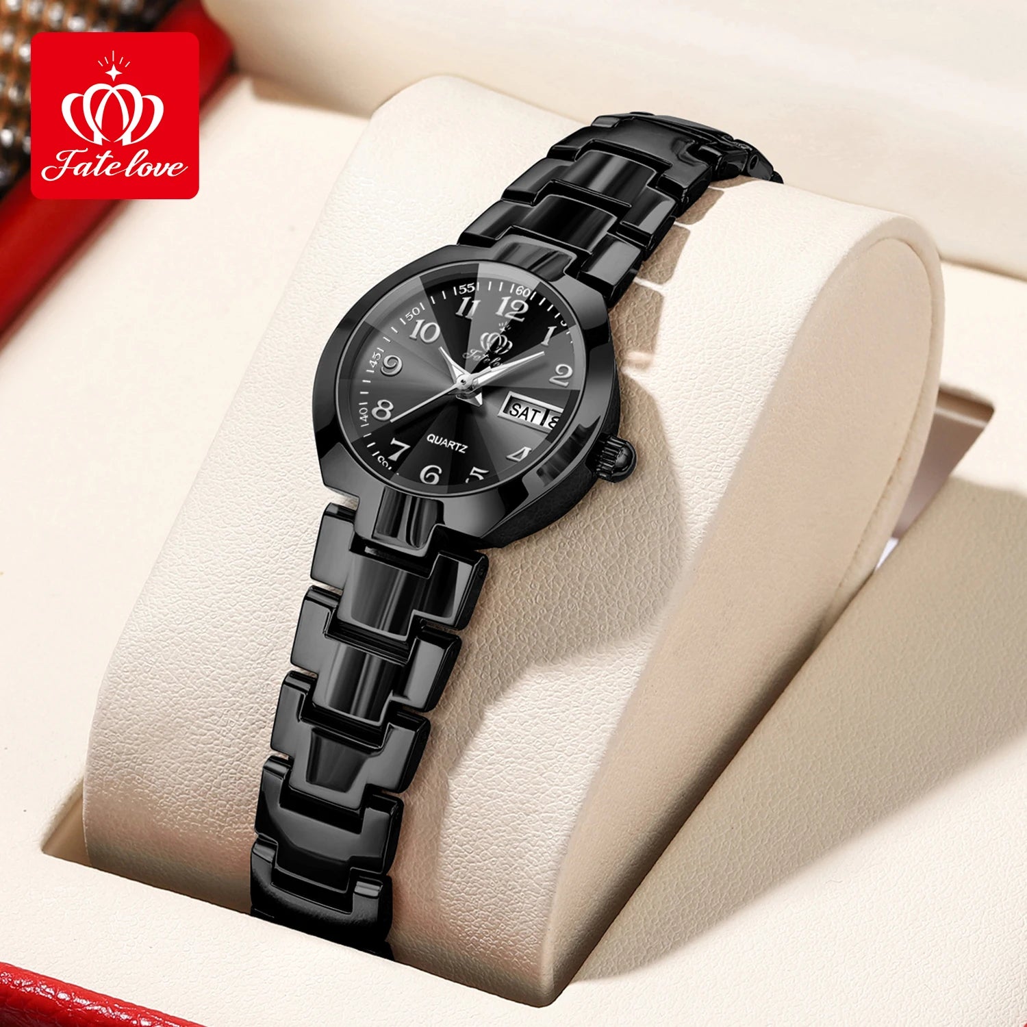 FATELOVE 818 Luxury Women's Watch – Waterproof Luminous