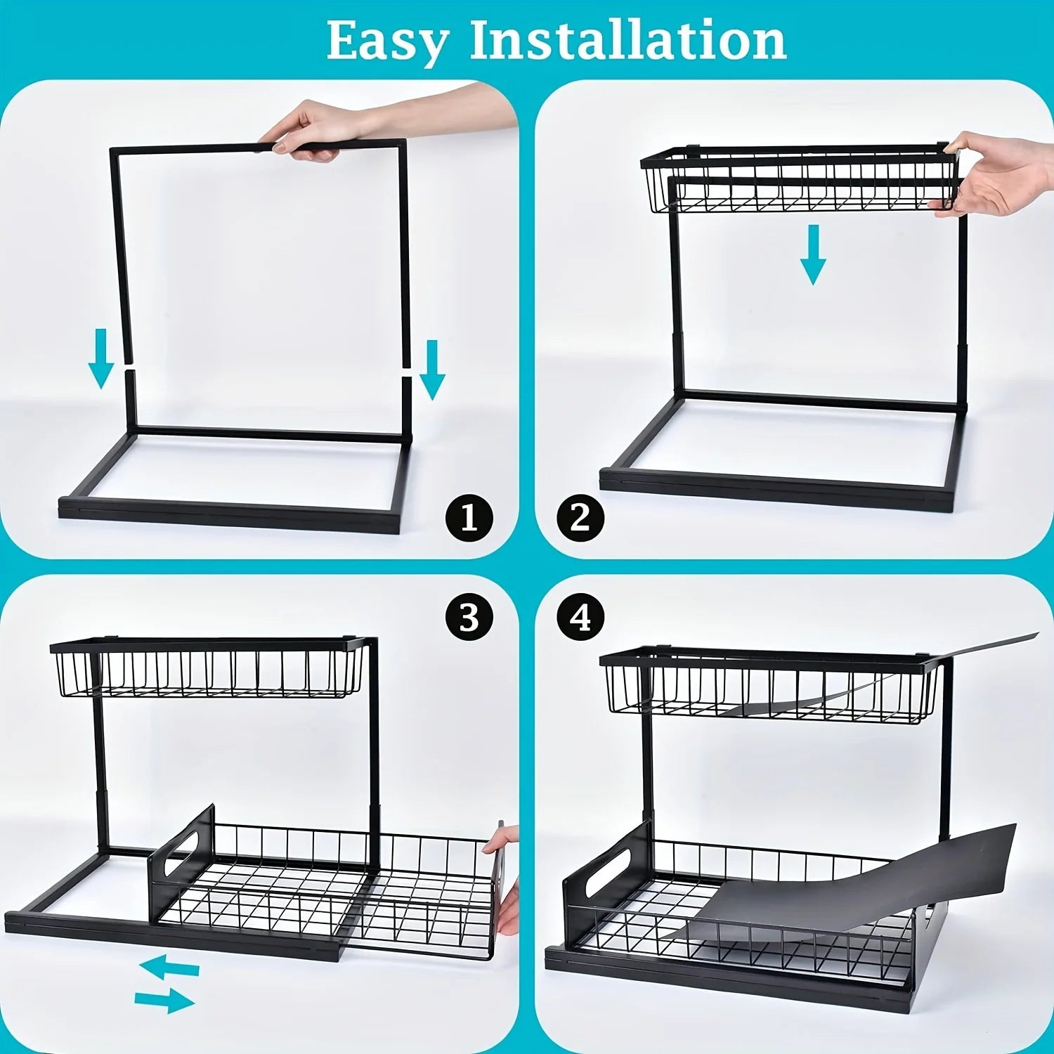 PureSlide Under-Sink Organizer