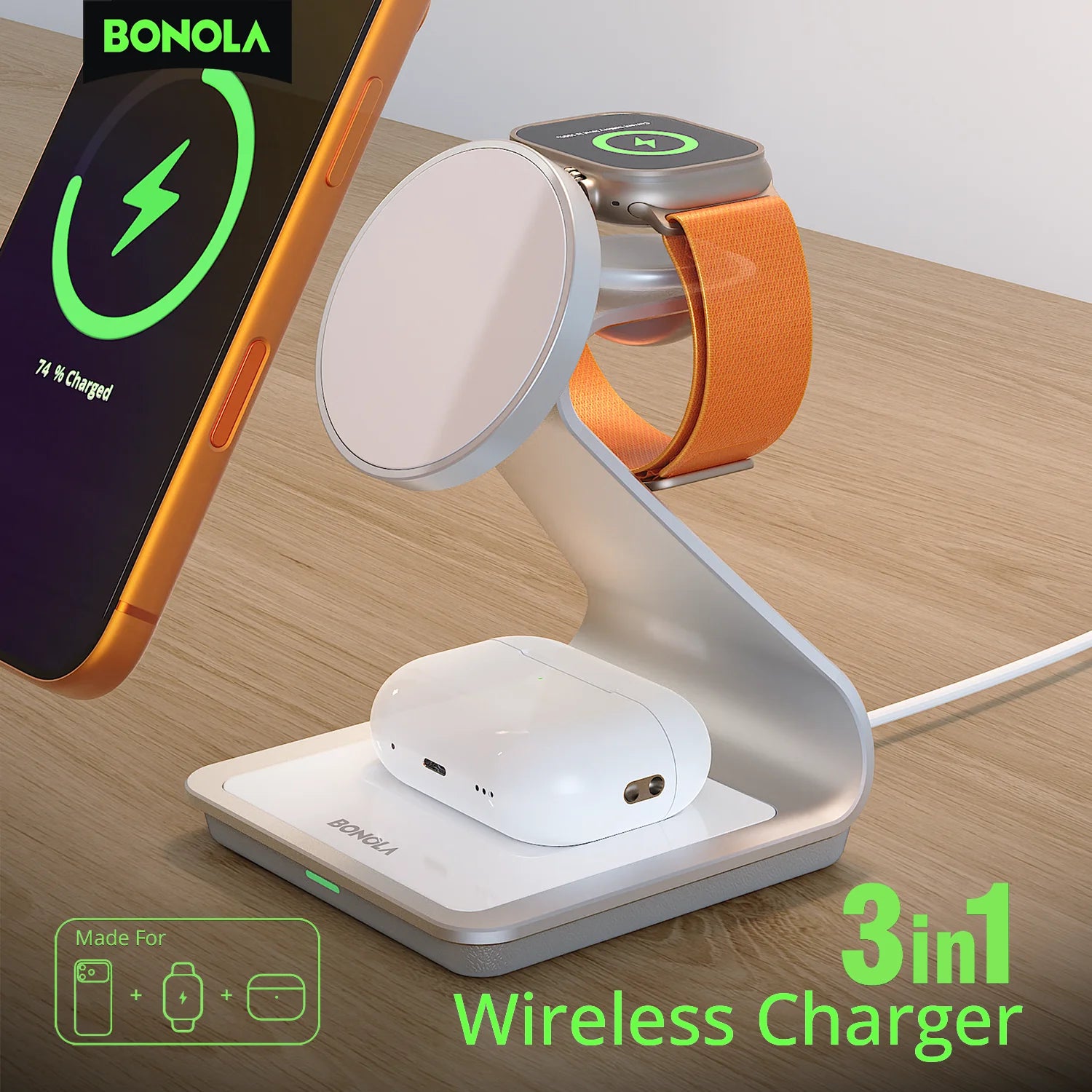 MagCharge 3-in-1 Stand