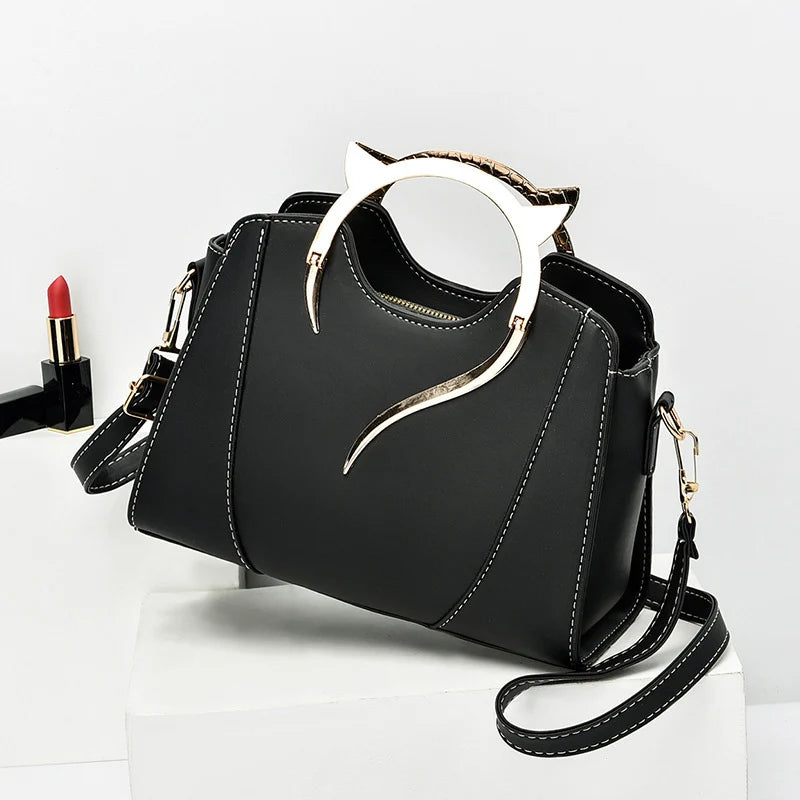 Women's Cat-Handle Crossbody Bag