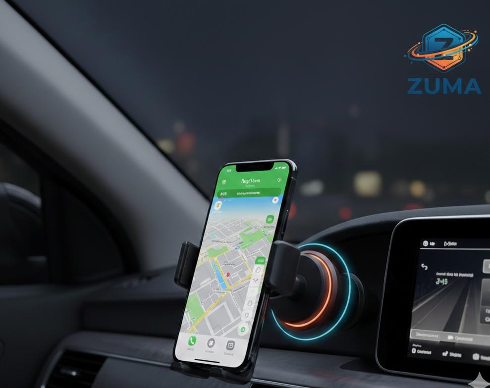 Suction phone holder